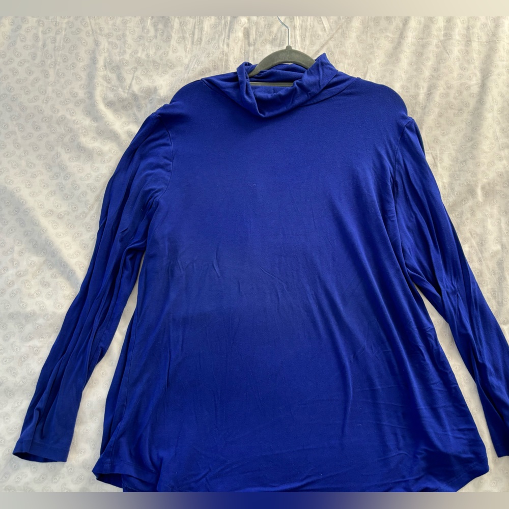 Blue turtle neck - Picture 4 of 4